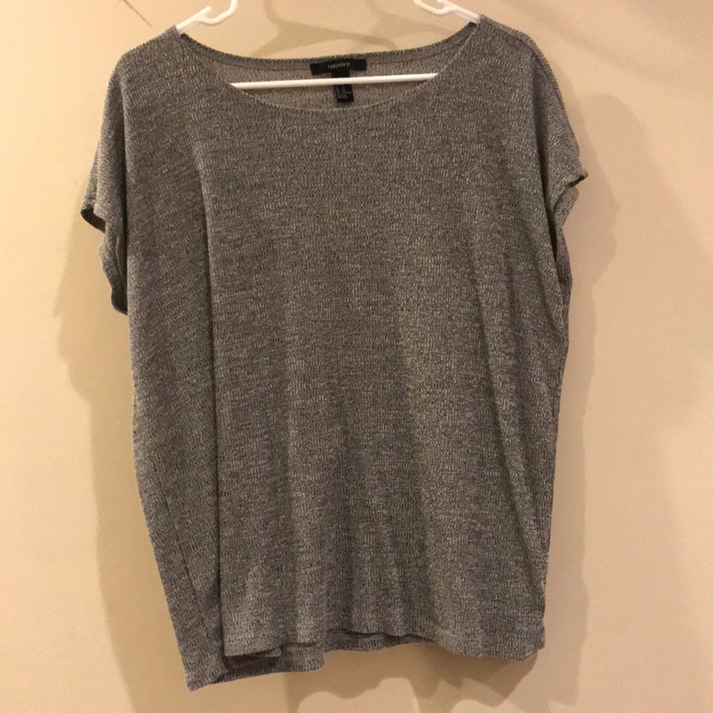 Grey forever 21 shirt